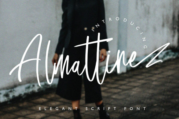 Almattine: A Romantic Script Font for Web Design