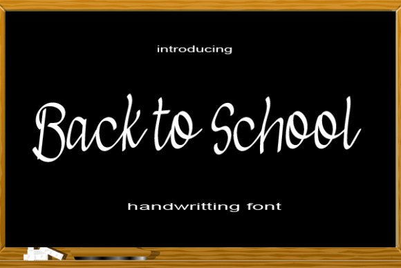 Back to School: A Charming Script Font for Creative Branding