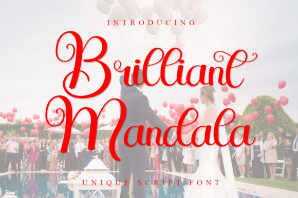 Brilliant Mandala: A Chic and Elegant Handwritten Font