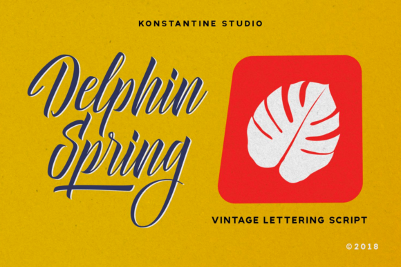Delphin Spring: A Handwritten Font for Editorial Elegance