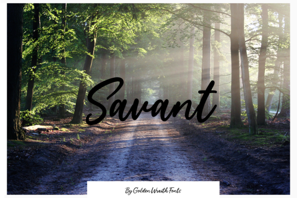 Discover Savant: The Perfect Script Font for Editorial Design