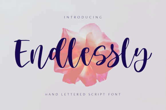 Endlessly: A Handwritten Font for Charming Craft Projects