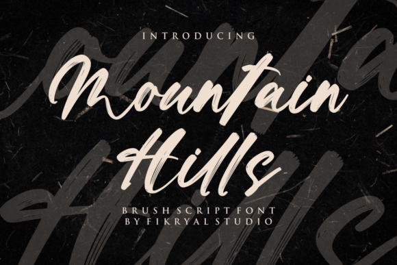 Enhance Your Brand with Mountain Hills Font