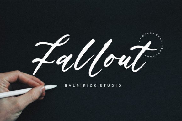 Enhance Your Campaigns with Fallout: A Premium Script Font