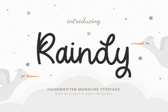 Enhance Your Campaigns with Raindy, the Cheerful Handwritten Font
