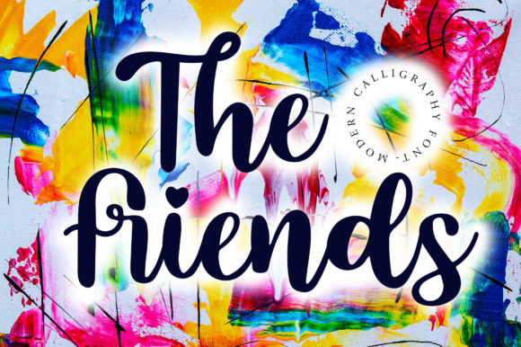 Enhance Your Web Design with The Friends Font