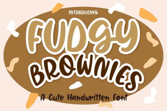 Fudgy Brownies: A Playful Font for Engaging Content