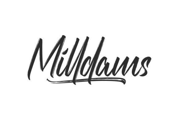 Milldams: A Charming Script Font for Engaging Visuals
