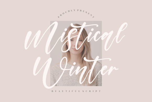 Mistical Winter: A Script Font for Editorial Elegance