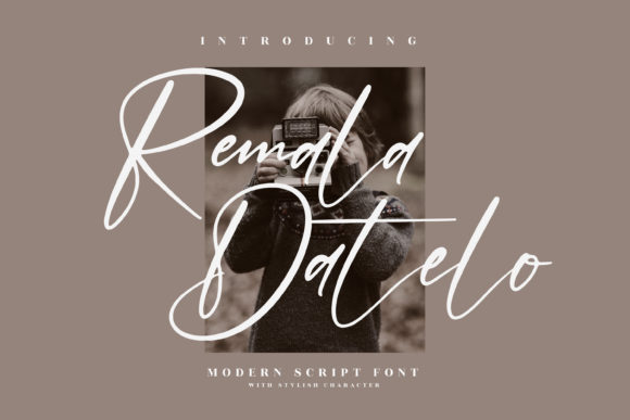 Remala Datelo: A Versatile Handwritten Font for Creative Design
