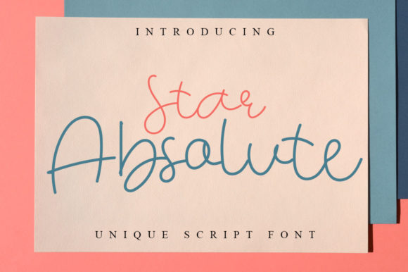 Star Absolute: Elevate Your Campaigns with This Elegant Script Font