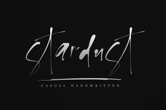 Stardust: A Versatile Handwritten Font for Creative Branding