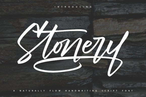 Stonery: A Handwritten Script Font for Polished Web Design
