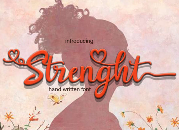 Strenght: A Font for Elegant and Refreshing Web Designs
