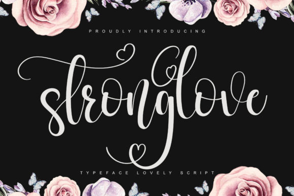 Stronglove: A Charming Handwritten Font for Crafters