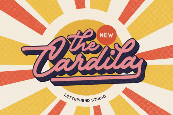 The Cardila: A Bold Handwritten Font for Editorial Flair
