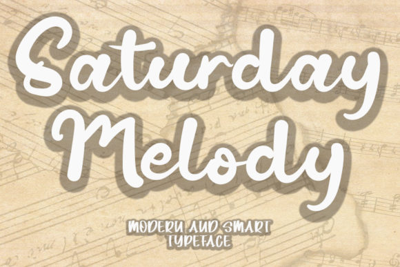 Transform Your Brand with Saturday Melody Font