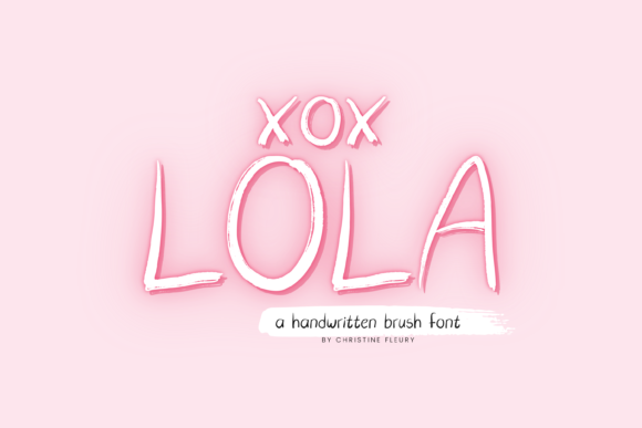 Xox Lola: A Charming Handwritten Font for Branding